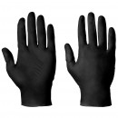 BLACK GLOVES Powder free Vynatrile