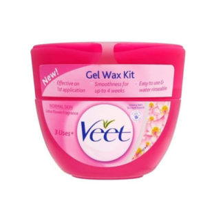Veet Wax Kit Sensitive Almond 250ml - barbertools4sale