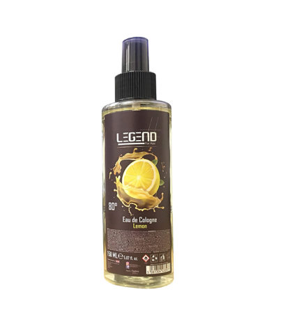 Legend Lemon Cologne Aftershave Spray 80% Alcohol 150ml