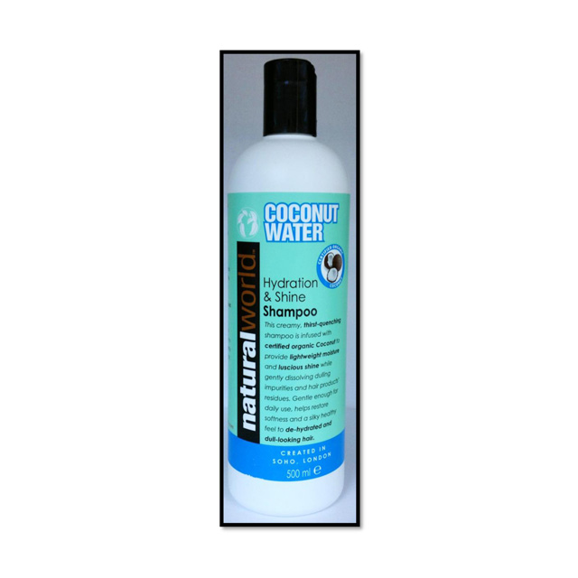 Natural World Coconut Water Hydration and Shine Hair Shampoo 1000ml -  barbertools4sale