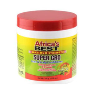 Africa's Best Maximum Strength Super Gro Hair & Scalp Conditioner 5.25 oz
