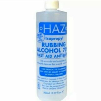 HAZ Rubbing Alcohol 70% Haz Isopropyl Antiseptic Disinfectant First Aid 500ML