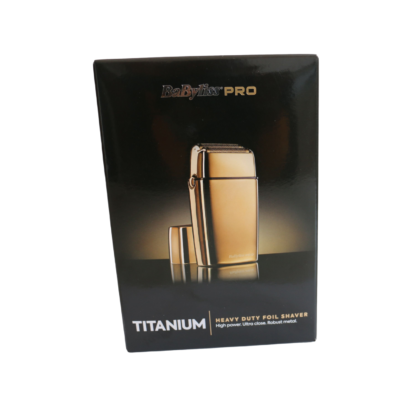 Babyliss Pro Titanium Foil Shaver Gold