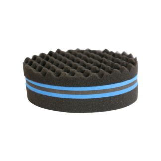 Melo Blue Double-Sided Curl Sponge Twist Brush