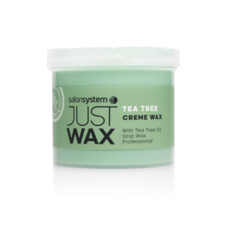 Salon System Just Wax Tea Tree Crème Strip Wax 450g