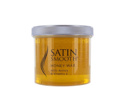 Satin Smooth Honey Wax with Arnica + Vitamin E 450g