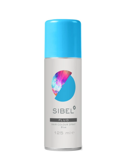 Sibel Fluorescent Hair Colour Spray Blue 125ml