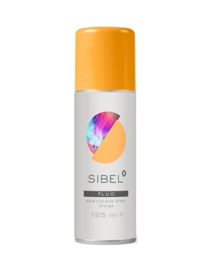 Sibel Fluorescent Hair Colour Spray Orange 125ml