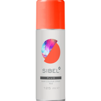 Sibel Fluorescent Hair Colour Spray Red 125ml