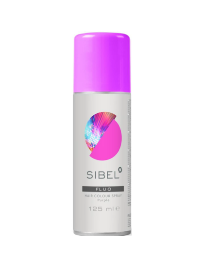 Sibel Fluorescent Hair Colour Spray Purple 125ml