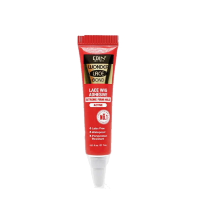 EBIN Wonder Lace Bond Lace Wig Adhesive Extreme Firm Hold Tube Active 7 ml