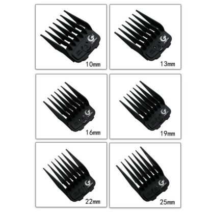 INGRID Magnetic 10pcs Clipper Guard Guide Comb Professional Magnetic Storage Box