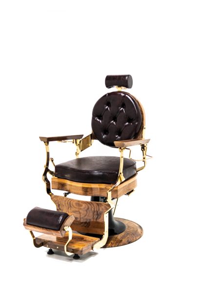 Cresis Global Barber Equipment Barber Chair CRK116: Heavy-Duty Professional Reclining Styling Furniture - Image 11