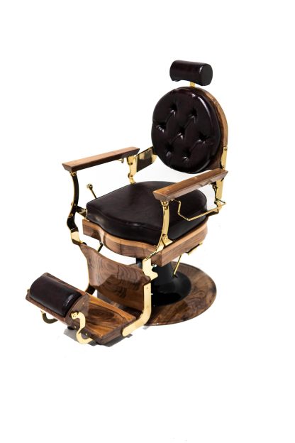 Cresis Global Barber Equipment Barber Chair CRK116: Heavy-Duty Professional Reclining Styling Furniture - Image 12