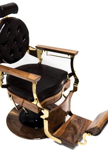 Cresis Global Barber Equipment Barber Chair CRK116: Heavy-Duty Professional Reclining Styling Furniture - Image 14