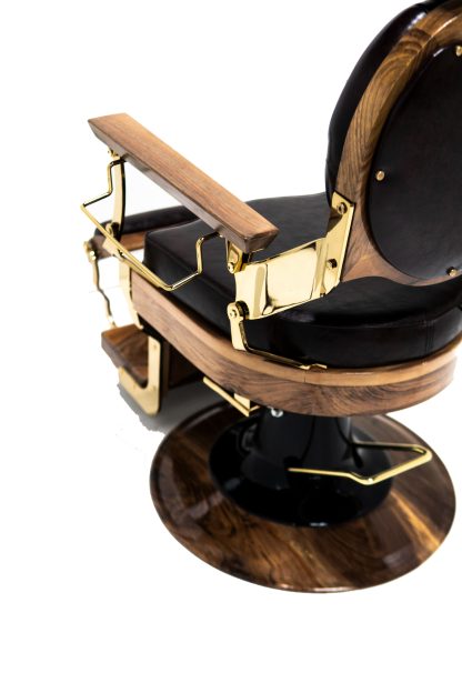 Cresis Global Barber Equipment Barber Chair CRK116: Heavy-Duty Professional Reclining Styling Furniture - Image 2